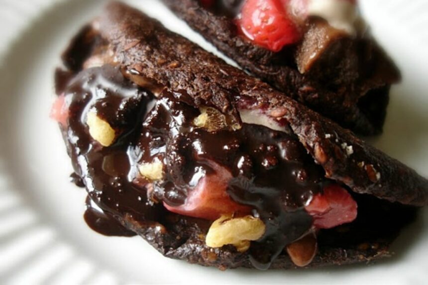 Raw Chocolate Tacos [Vegan, Raw, Gluten-Free] – One Green Planet