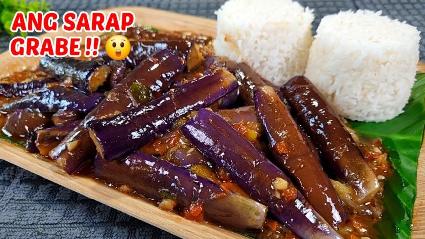 Gawin mo ito sa TALONG! Simpleng Sangkap Pang Restaurant ang Sarap! #SweetChiliEggplant
