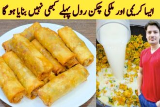 Chicken Roll Recipe By ijaz Ansari | Roll Banana Ka Tarika | Ramzan Special Recipe | Iftar special |