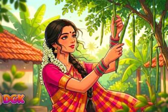 Peaceful Rainy Day: Indian Village Cooking Ghibli ASMR | Traditional Life Routines