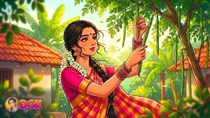 Peaceful Rainy Day: Indian Village Cooking Ghibli ASMR | Traditional Life Routines