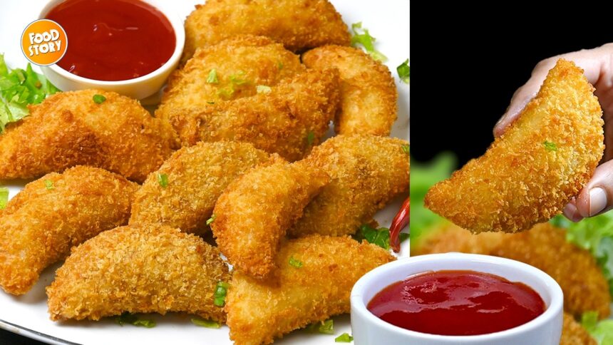 Ramzan Special Creamy Chicken Half Moon Pie Recipe, Perfect for Ramzan Iftar by Samina Food Story