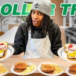 Making Homemade BURGERS But Only Using Food From Dollar Tree