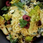 Creamy Truffle Pasta With Roasted Romanesco [Vegan, Gluten-Free] – One Green Planet