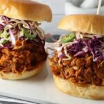 Smoky BBQ Mango Jackfruit Sliders