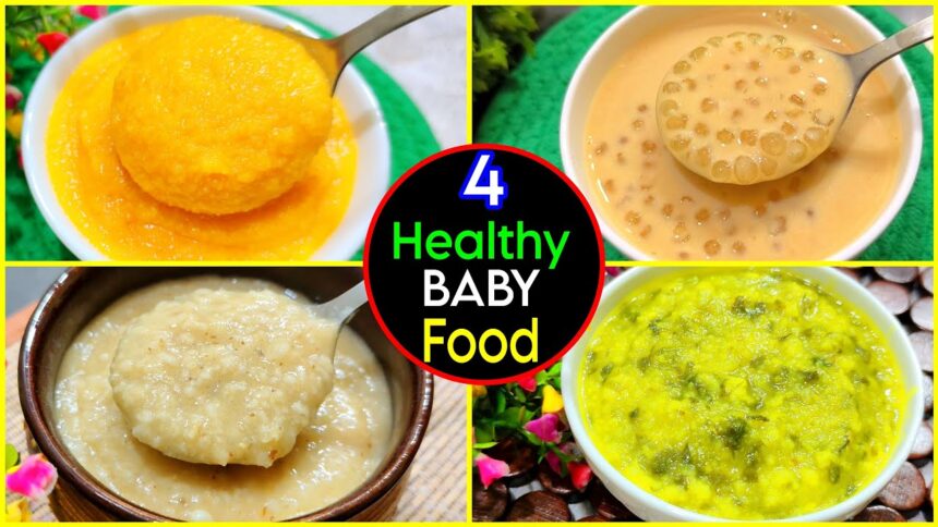 Weight Gaining Baby Food Recipes For 1-5 Years | Brain Development | Healthy Food Bites