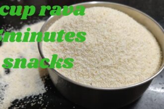 Easy snacks recipe | Quick snacks at home | Rava snacks | Snacks recipes | Evening Suji snacks