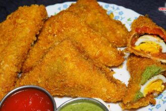 रोजेदार के लिये बोइल अंडे के ब्रेड पकोड़े Ramzan Special Boil Ande ka bread Pakoda | Iftar Recipes