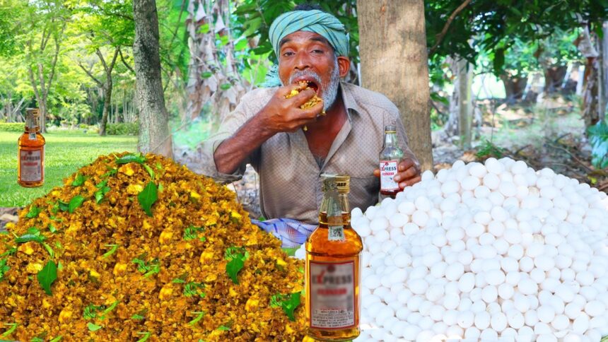 Village Thug Life Man Celebration: The Ultimate EGG PODI MASS Recipe Cooking Eating enjoy moments!