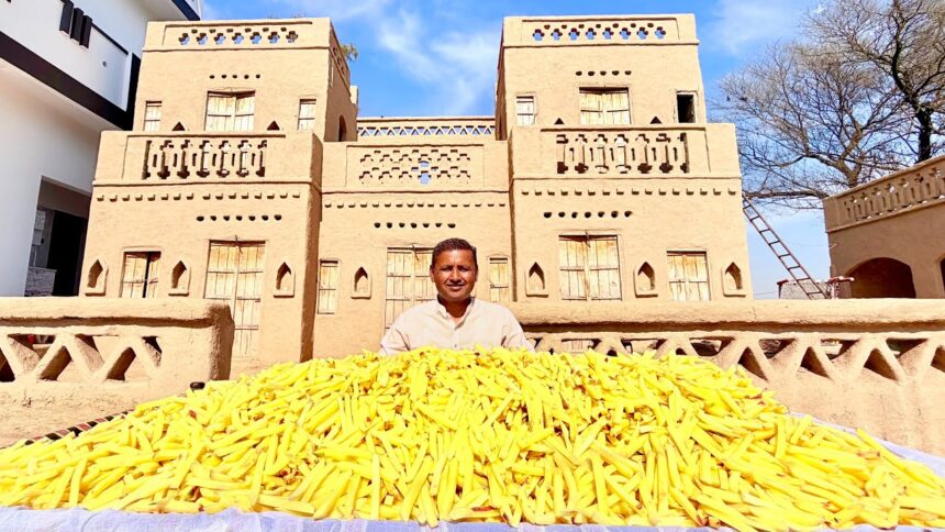 100 KG French Fries Recipe | Crispy French Fries Recipe Cooking by Mubashir Saddique | Village Food